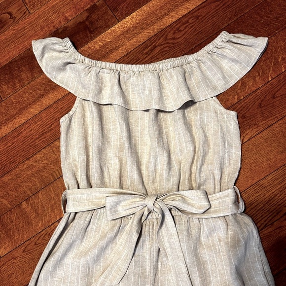 Universal Thread Beige Ruffle Jumpsuit - Picture 6 of 6
